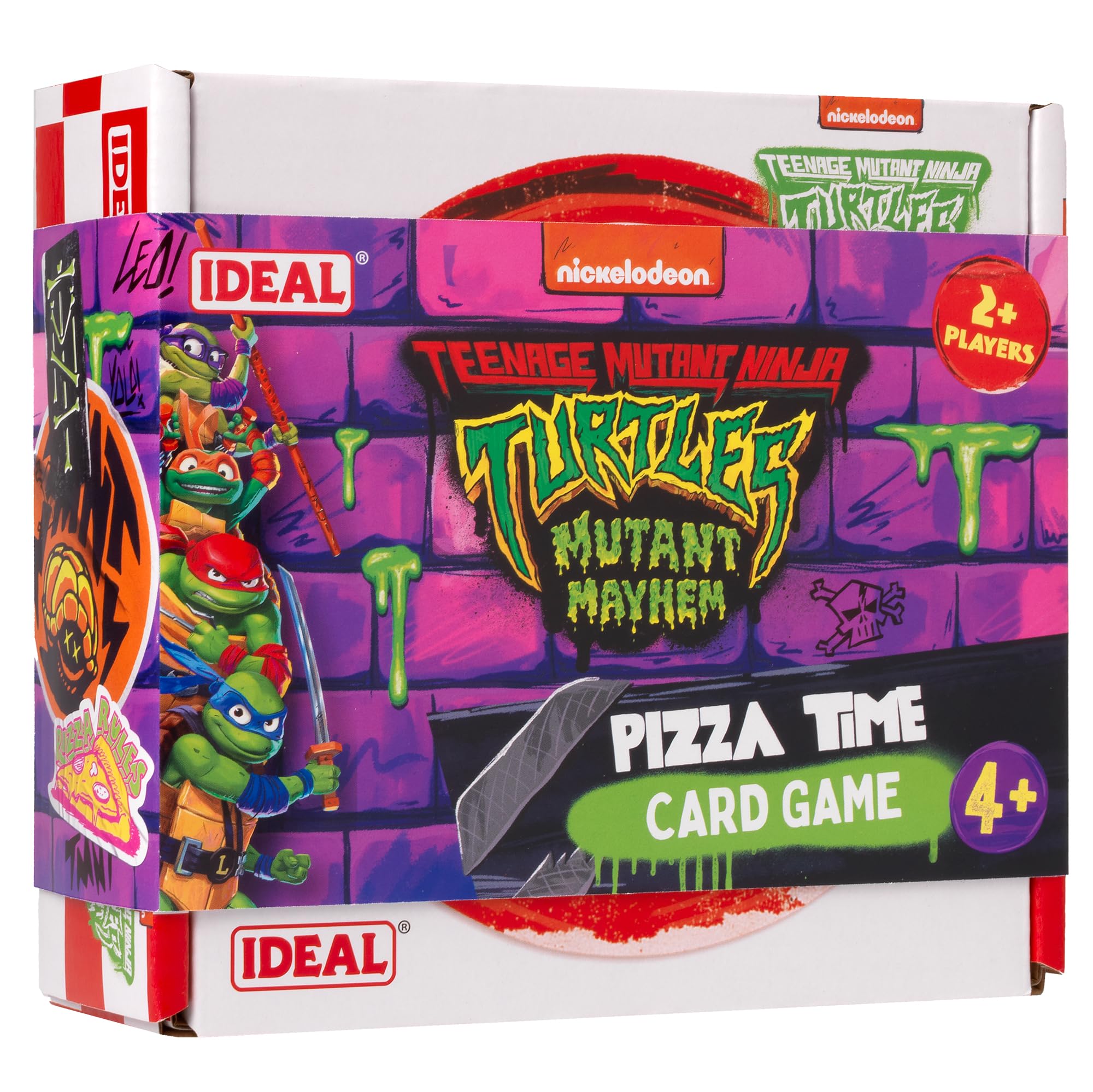 IDEAL | Teenage Mutant Ninja Turtles: Pizza Time Card Game